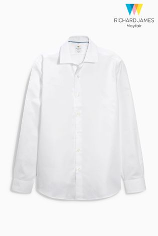 White Richard James Formal Shirt